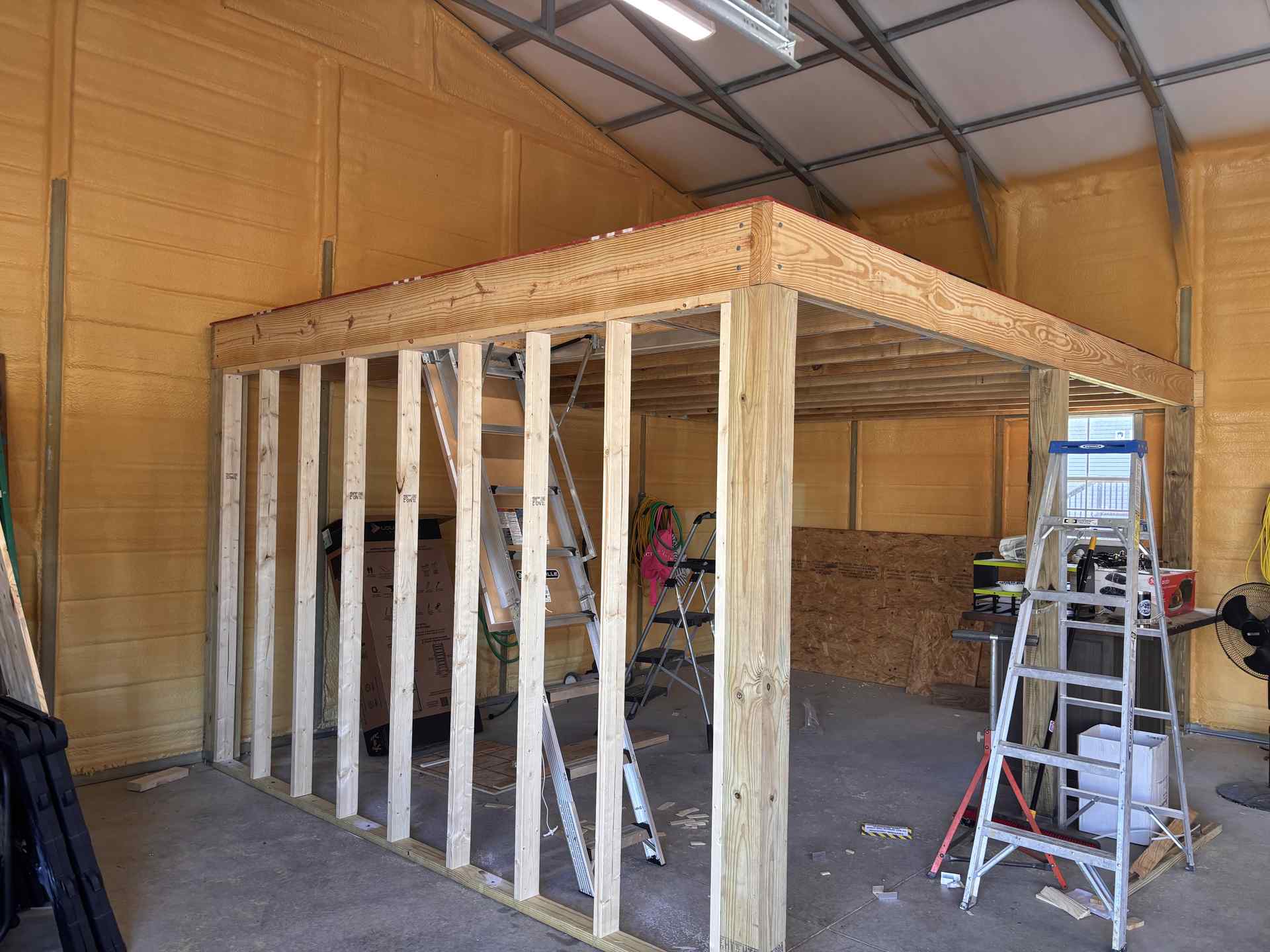 STORAGE LOFT IN SHOP - Image 1